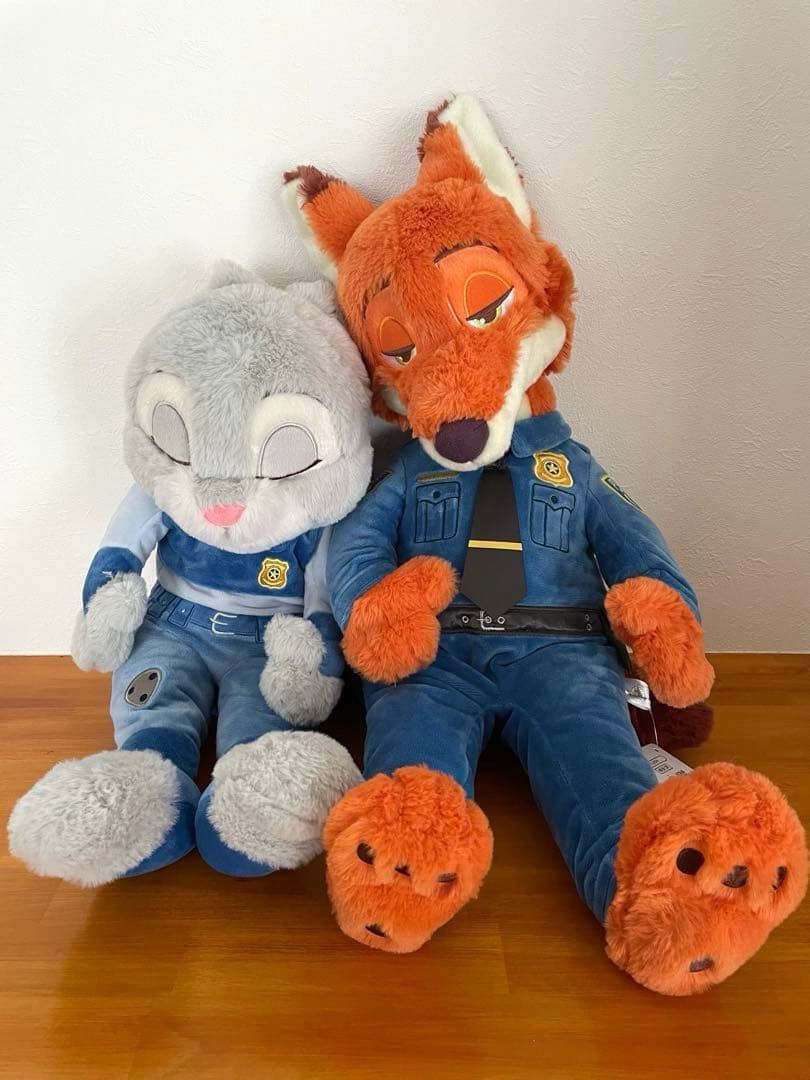 ズートピア ぬいぐるみ セット ニック・ワイルド ジュディ・ホップス