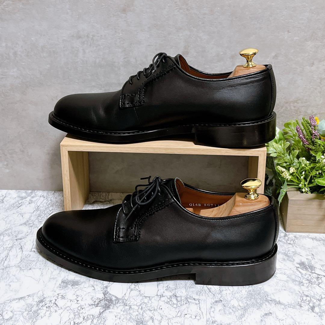 極美品【HARUTA ハルタ】ドレスシューズ 革靴 26.5cm 黒 フォーマル