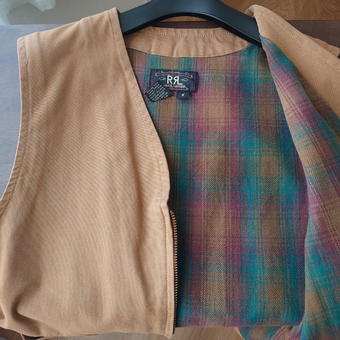 超美品☆RRL（ダブルアールエル） ベスト☆USA SIZE S（JPM）米国製