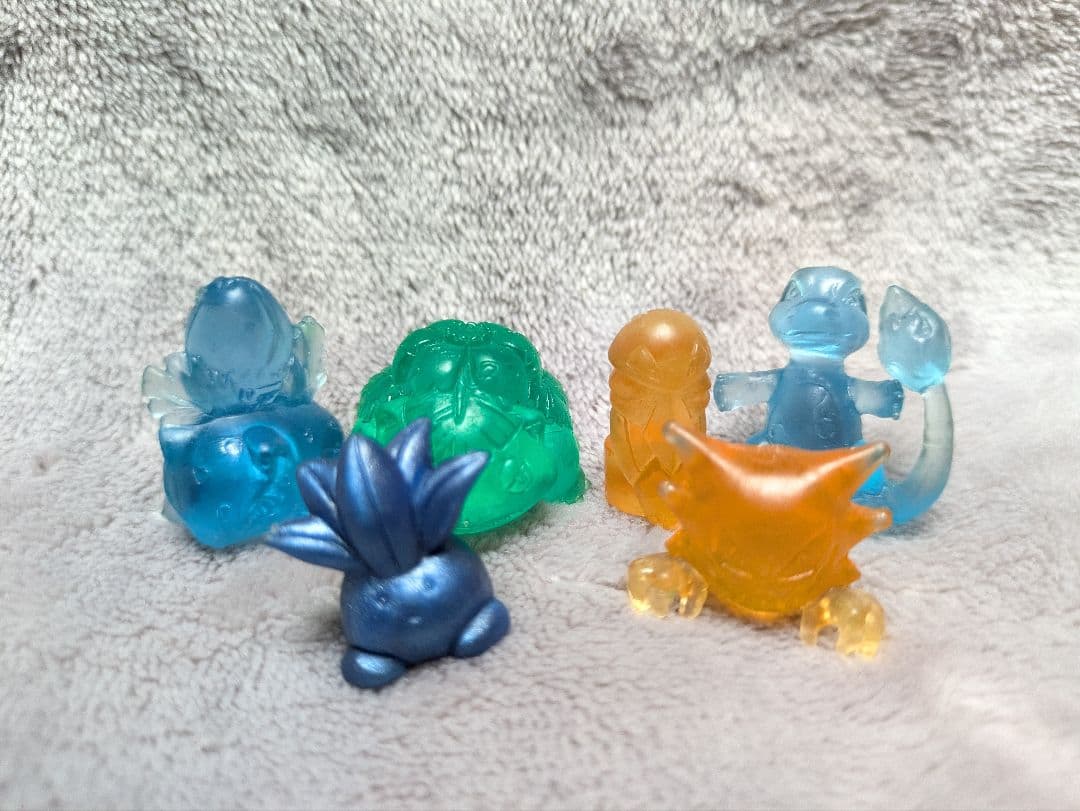 ポケットモンスター ポケモン クリアフィギュア 消しゴム 塩ビ - メルカリ