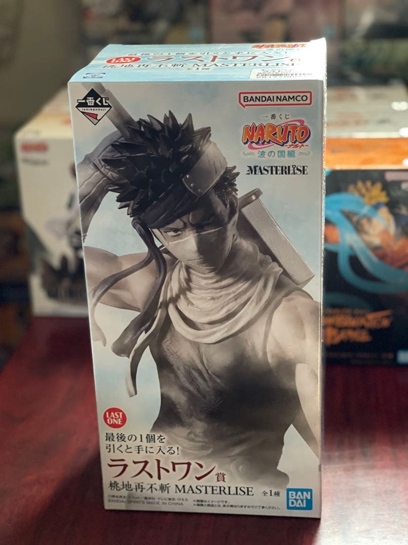一番くじ NARUTO 波の国編 ラストワン 桃地再不斬 MASTERLISE NARUTO (ナルト) フィギュア 桃地再不斬 MASTERLISE 一番くじ ラスト