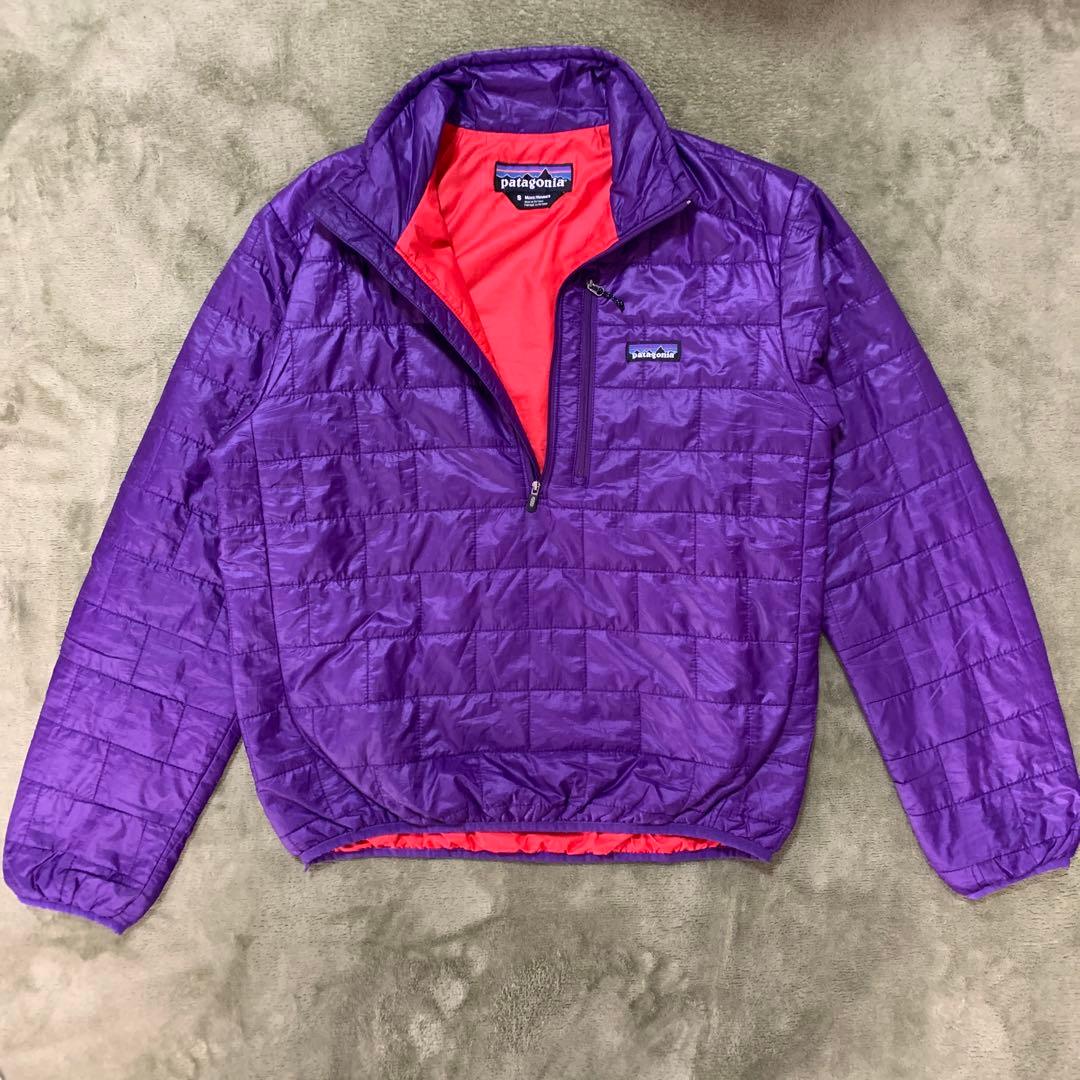 極美品]パタゴニア ナノパフ プルオーバー 紫 - メルカリ