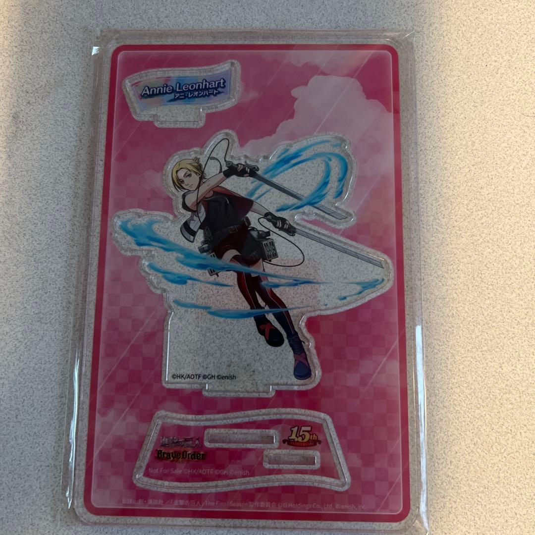 進撃の巨人 Brave Order アニ・レオンハート アクリルスタンド - メルカリ