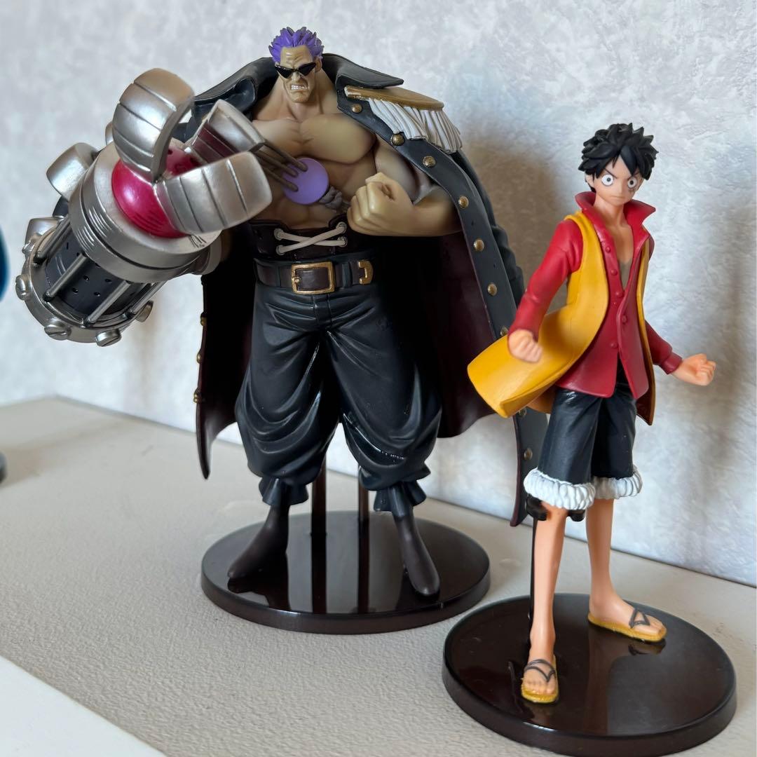 超 ワンピース スタイリング フィギュア ルフィvs NEO海軍 セット