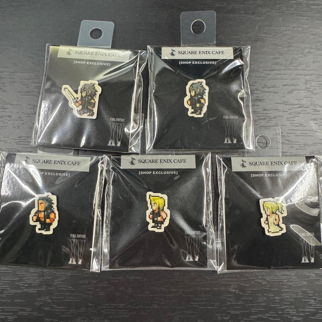 FF15 FFⅩⅤ スクエニカフェ ピンズ 5点セット - メルカリ