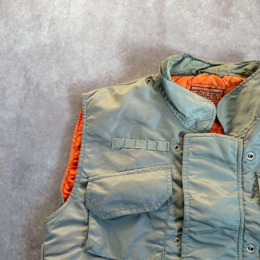Schoot ライナーベスト 86 19-M5 グレー フライトジャケット - メルカリ