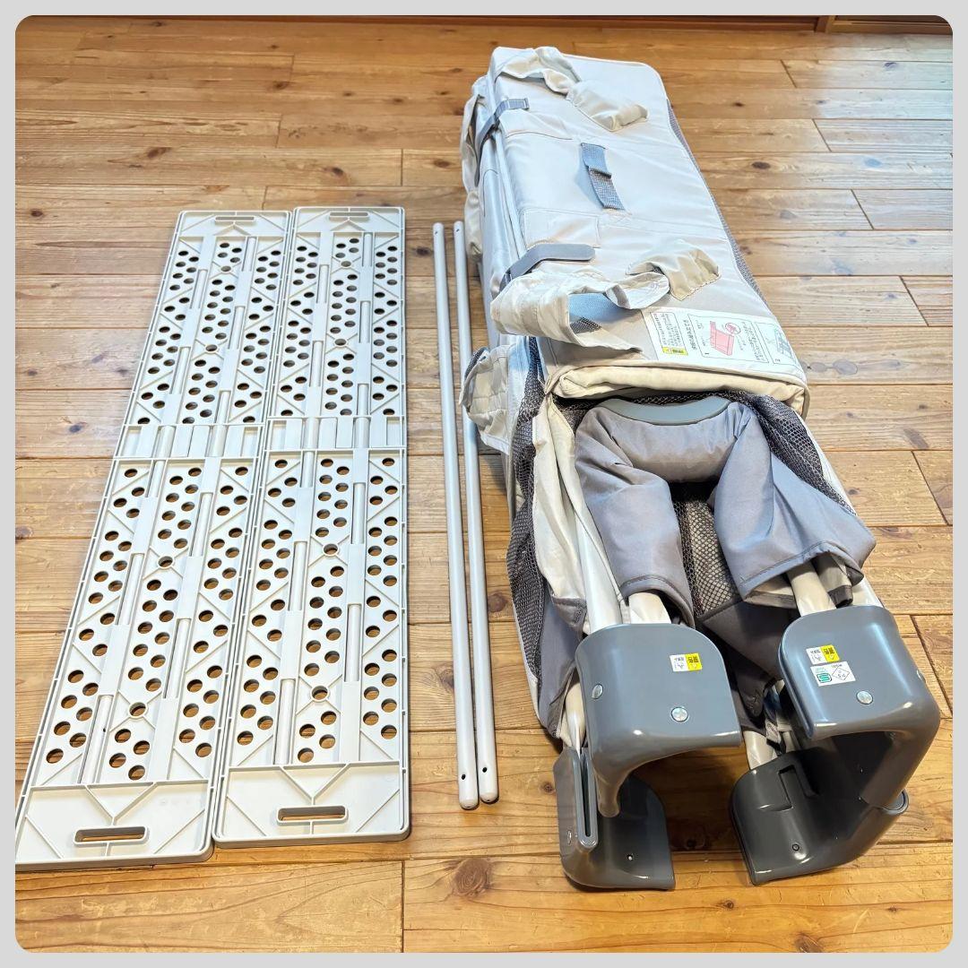 《美品❣️送料無料❣️》アップリカ　ベビーベット　ココネルエアー　ベア