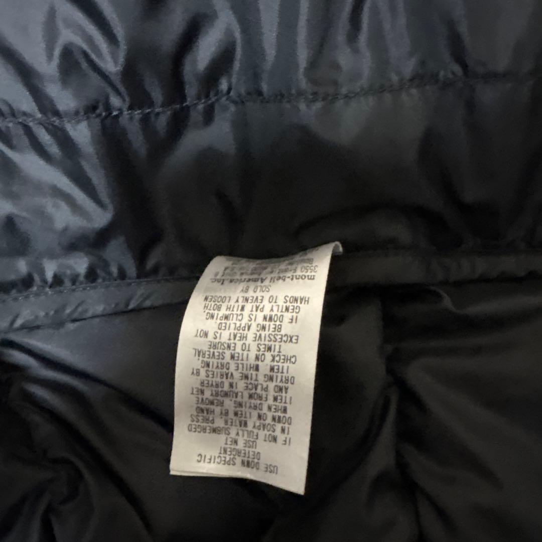 《極美品》mont-bellパーマフロストライトダウンパーカ再新モデルブラックM