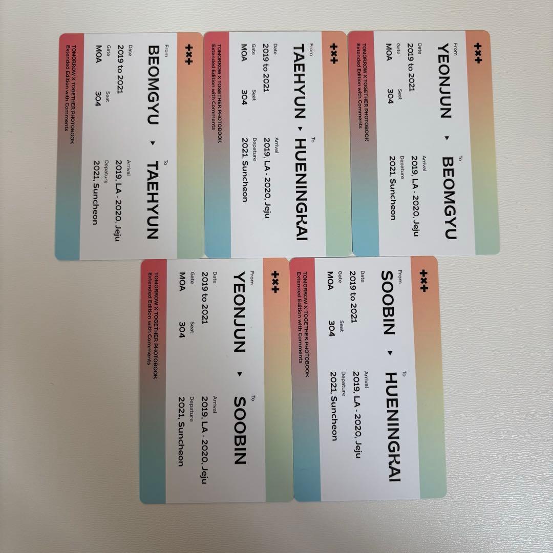 抜けなし】TXT フォトブック H:OUR 3セット トレカ ヨンジュン - メルカリ