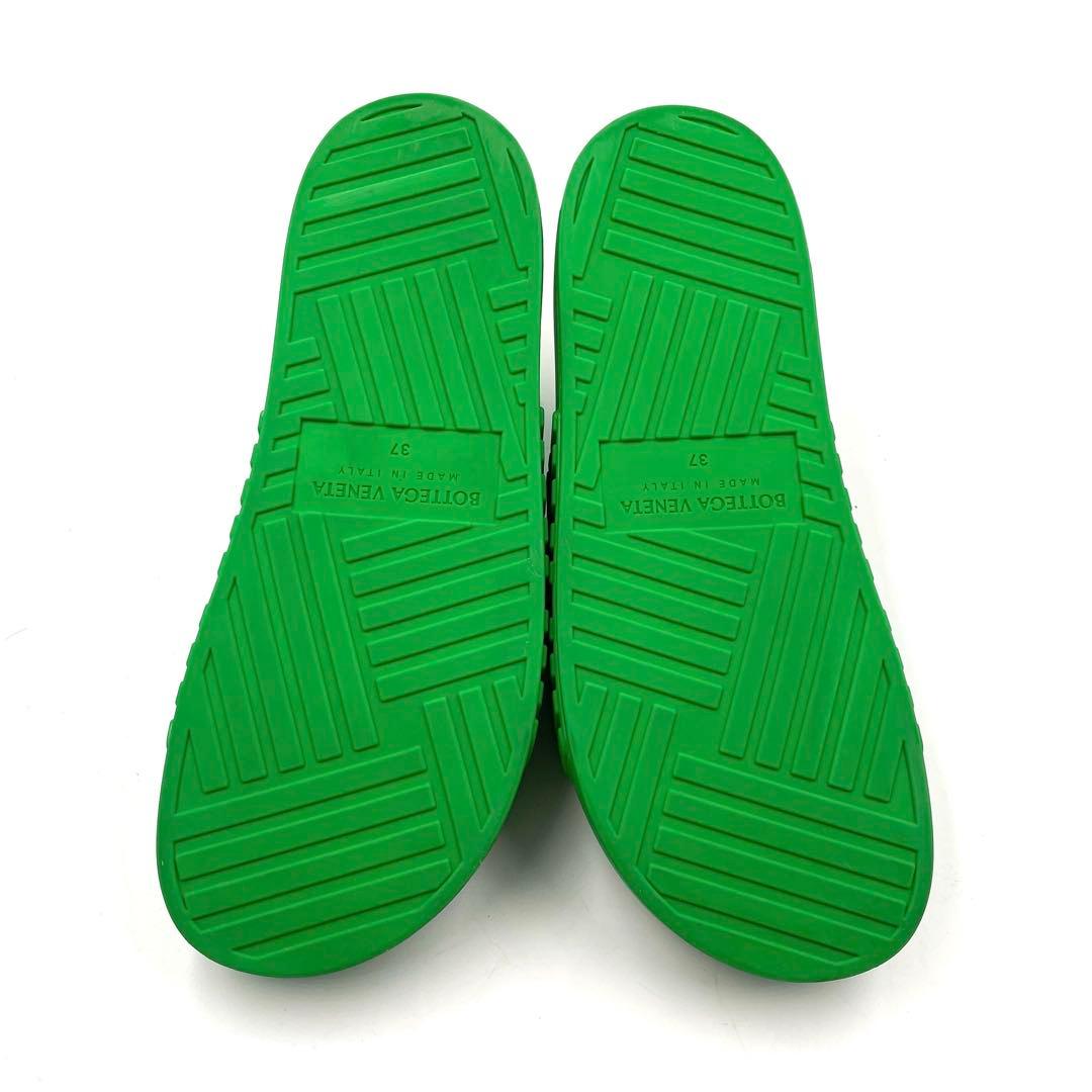 《未使用級》ボッテガヴェネタ デイジー スライダー サンダル スライド グリーン