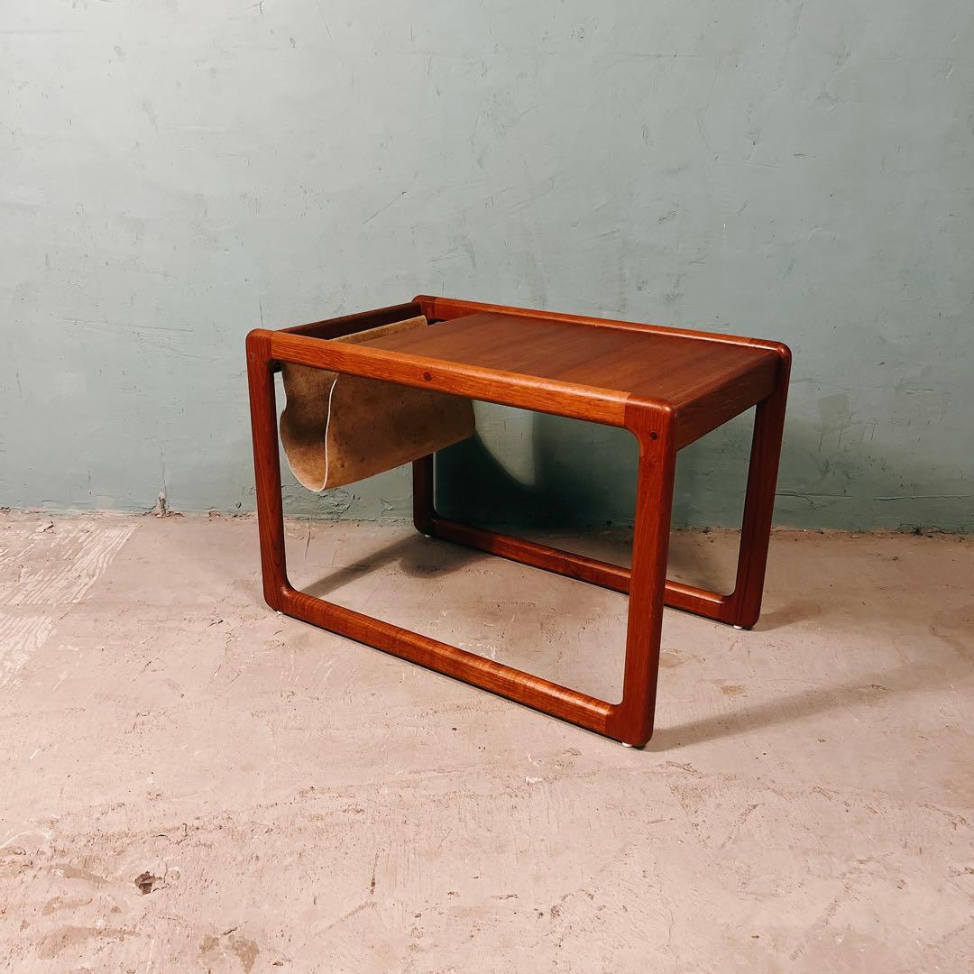 カイクリスチャンセン チーク材 サイドテーブル 北欧家具 北欧