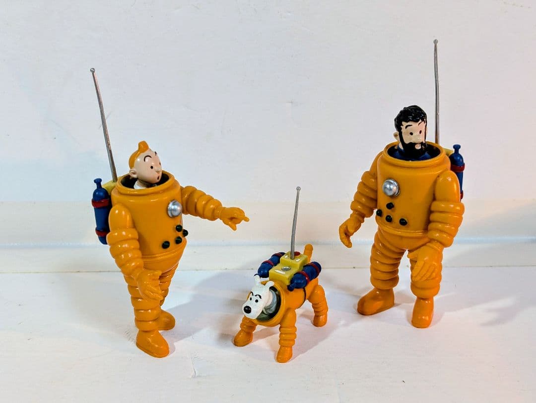 希少〈未使用TINTINタンタンの冒険 月世界探検フィギュア〉 - メルカリ