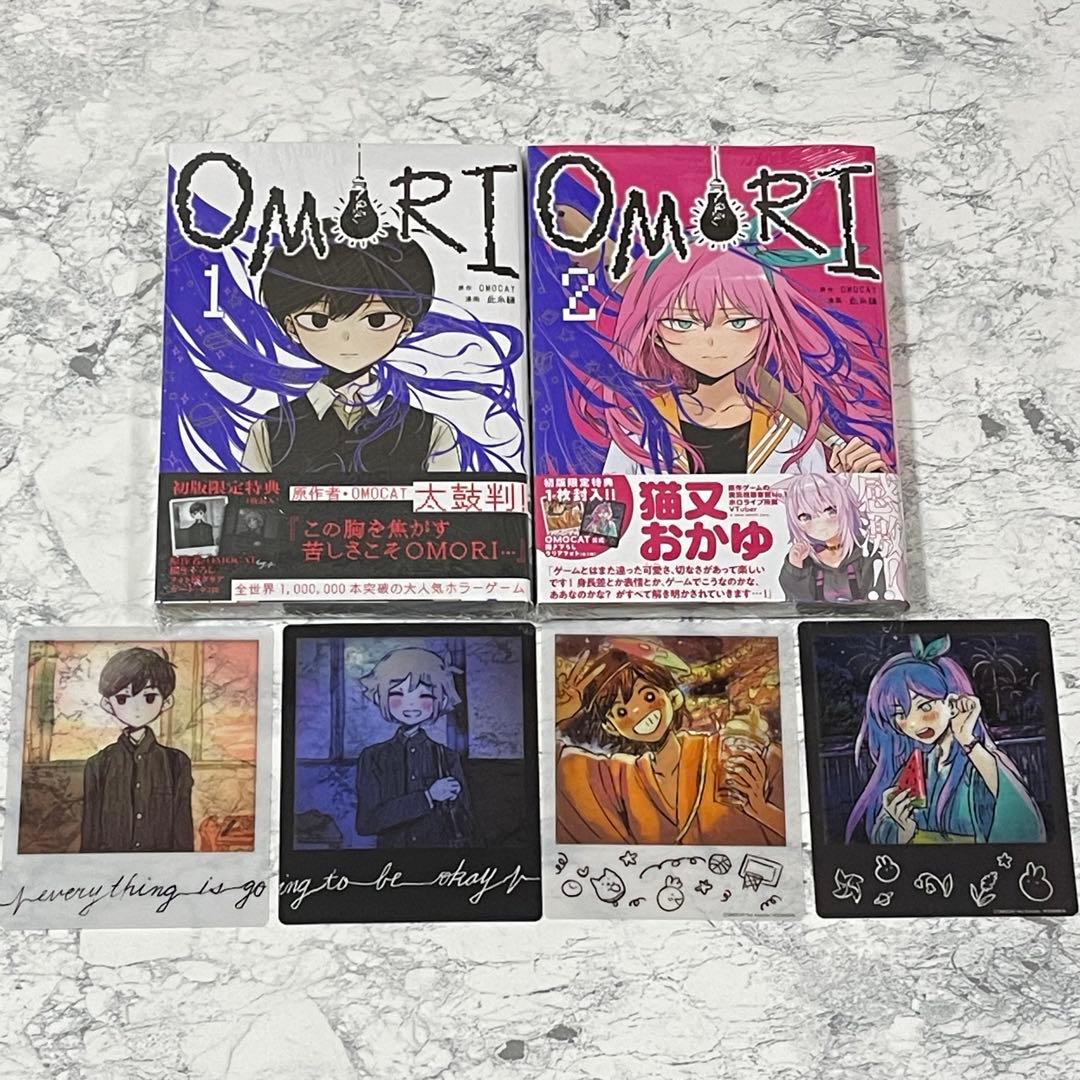 OMORI 1巻 初版 クリアカード アニメイト特典 サニー omori（初版限定