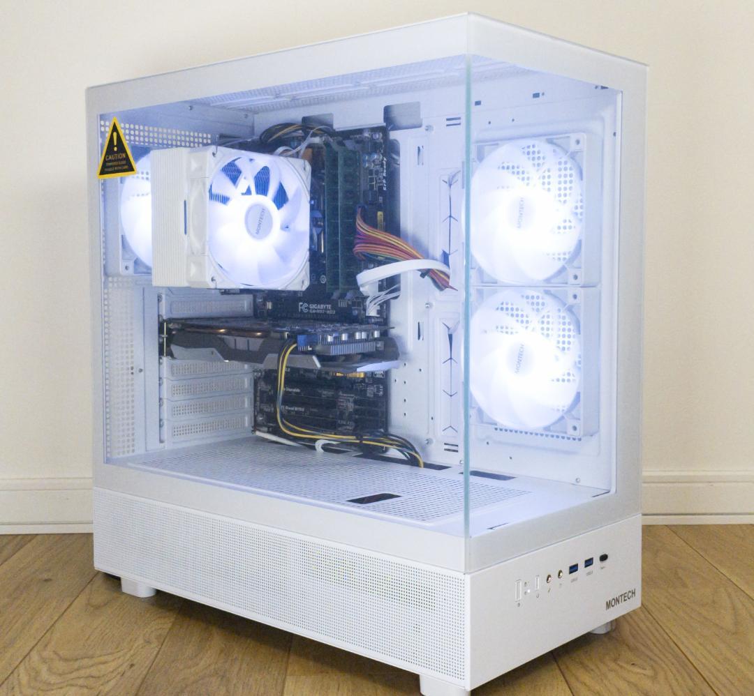 白ゲーミングPC i7-4790/GTX1060/SSD480GB - メルカリ