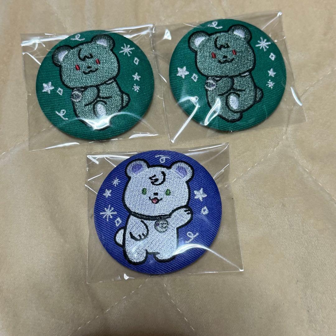 にじさんじ IMPACT ランダム刺繍缶バッジ にぱちぃ K.K. - メルカリ