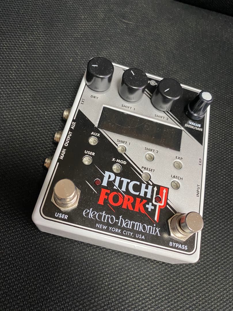 ギター Electro-Harmonix Pitch Fork+ ピック10枚セット付き！】Pitch Fork+ (ピッチフォークプラス) ピッチ
