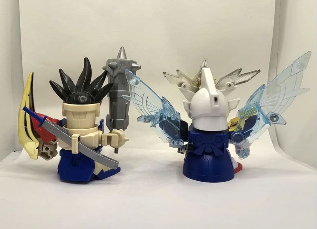 新SD戦国伝 BB戦士 天星七人衆 武者頑駄無零壱 剛覇頑駄無 ジャンク