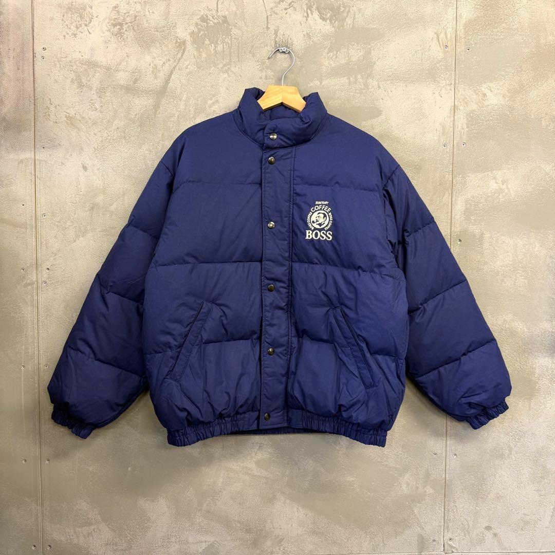 SUNTORY BOSS ダウン ジャケット ボスコーヒー 企業物 サントリー