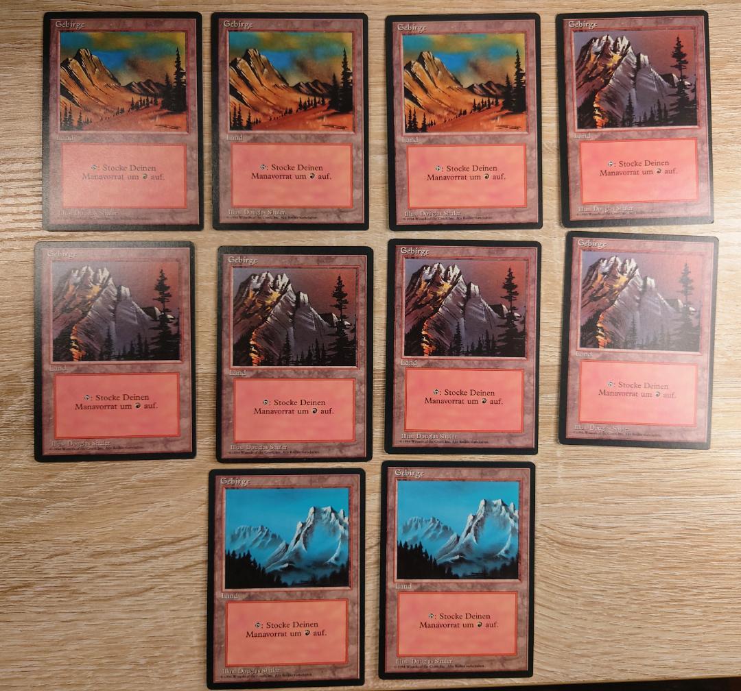 MTG FBB 3ED ドイツ語 基本土地40枚 - メルカリ