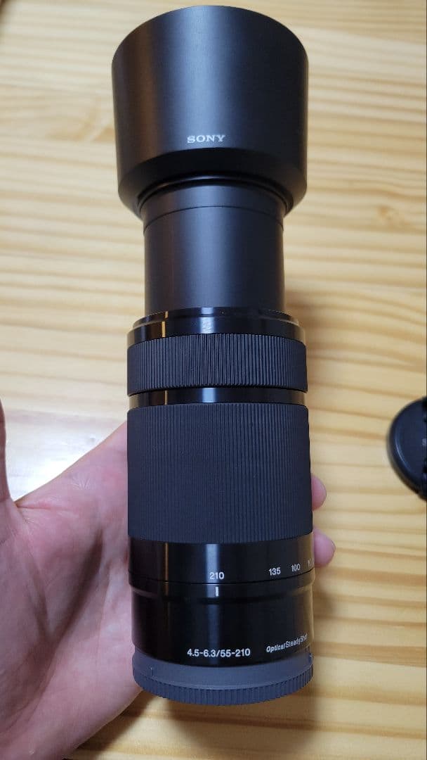 バ*吉様 SONY E 55-210mm F4.5-6.3 レンズ【美品】おまけ