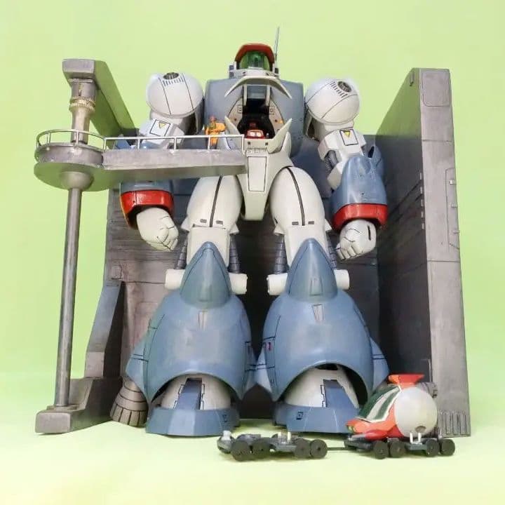 全塗装完成品】1/100 ラウンド・バーニアン・バイファム ／整備