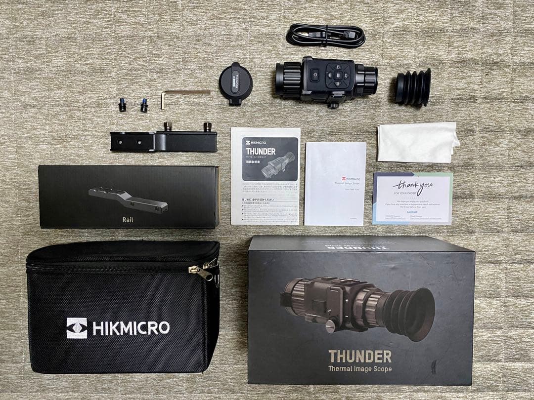 HIKMICRO サーマルビジョン サーマルスコープ THUNDER TH35 スコープ THUNDER | HIKMICRO
