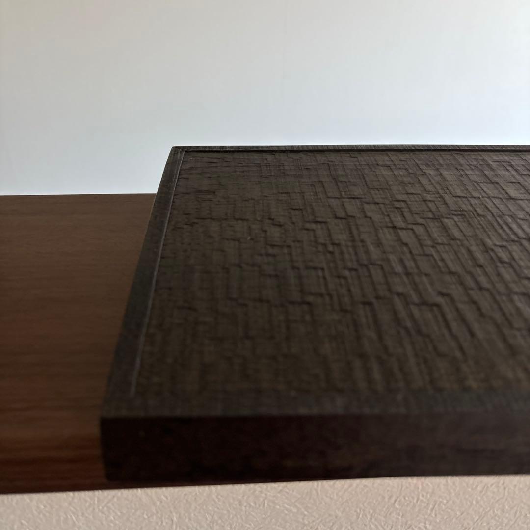 木工作家 豊田豪史さん◻️角盆 ◻️新品未使用