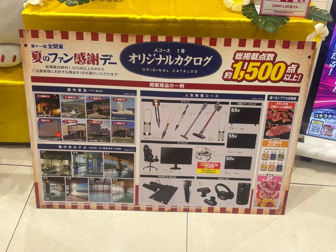 2025夏 パチンコファン感謝デー オリジナルカタログ Aコース1等 - メルカリ