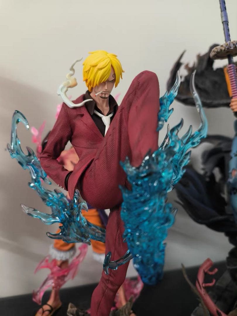 ワンピース サンジ フィギュア 塗装済み完成品 ガレージキット - メルカリ