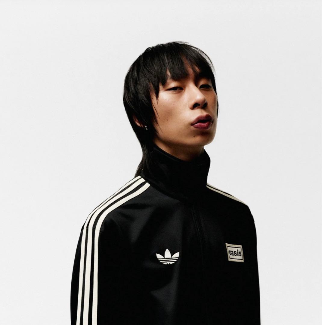 新品正規品】adidas oasis トラックジャケット ブラック Lサイズ