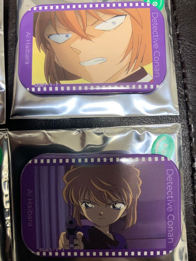 名探偵コナン 灰原哀ver.スクエア缶バッジコレクション全6種セット