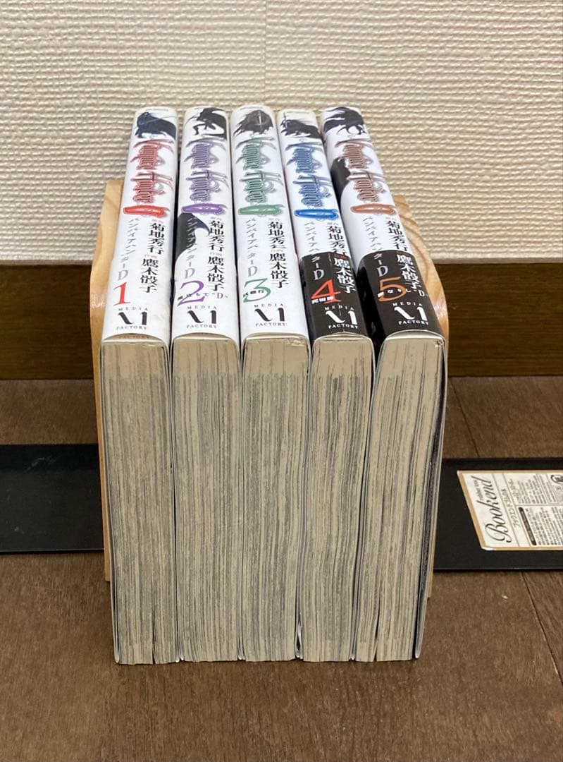 全初版】【全帯】 バンパイアハンターD 全5巻 鷹木 骰子 / 菊地 秀行