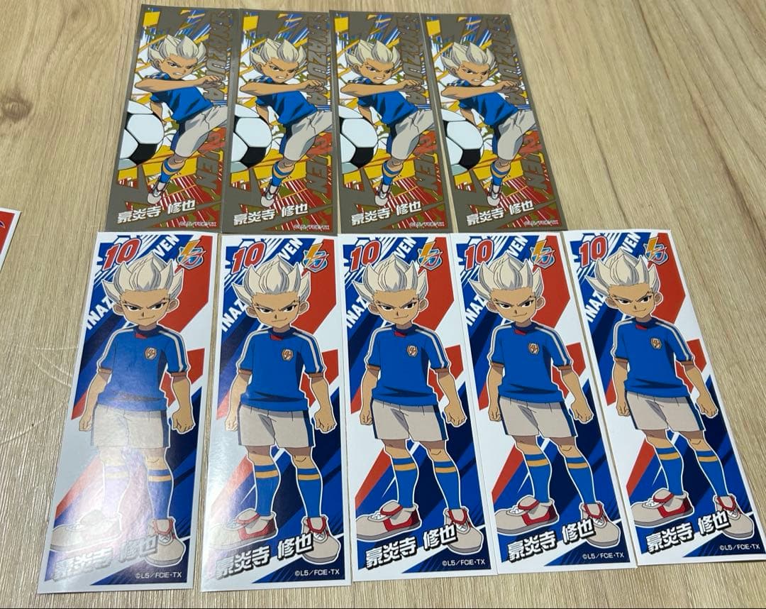 イナズマイレブン ロングステッカー 豪炎寺修也 - メルカリ