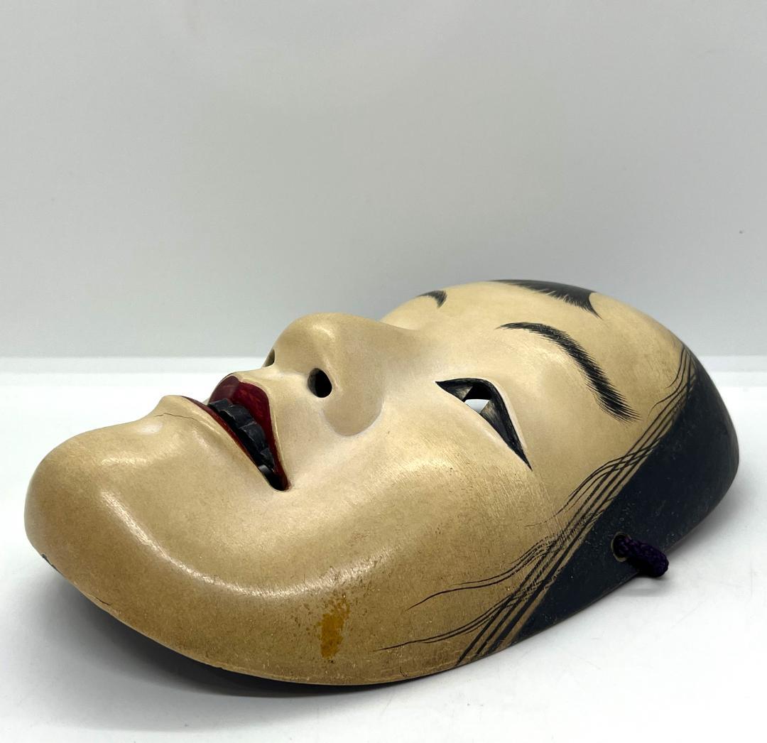 能面 木彫り 女性面 箱付き 能楽 仮面 伝統工芸 中古 傷あり - メルカリ