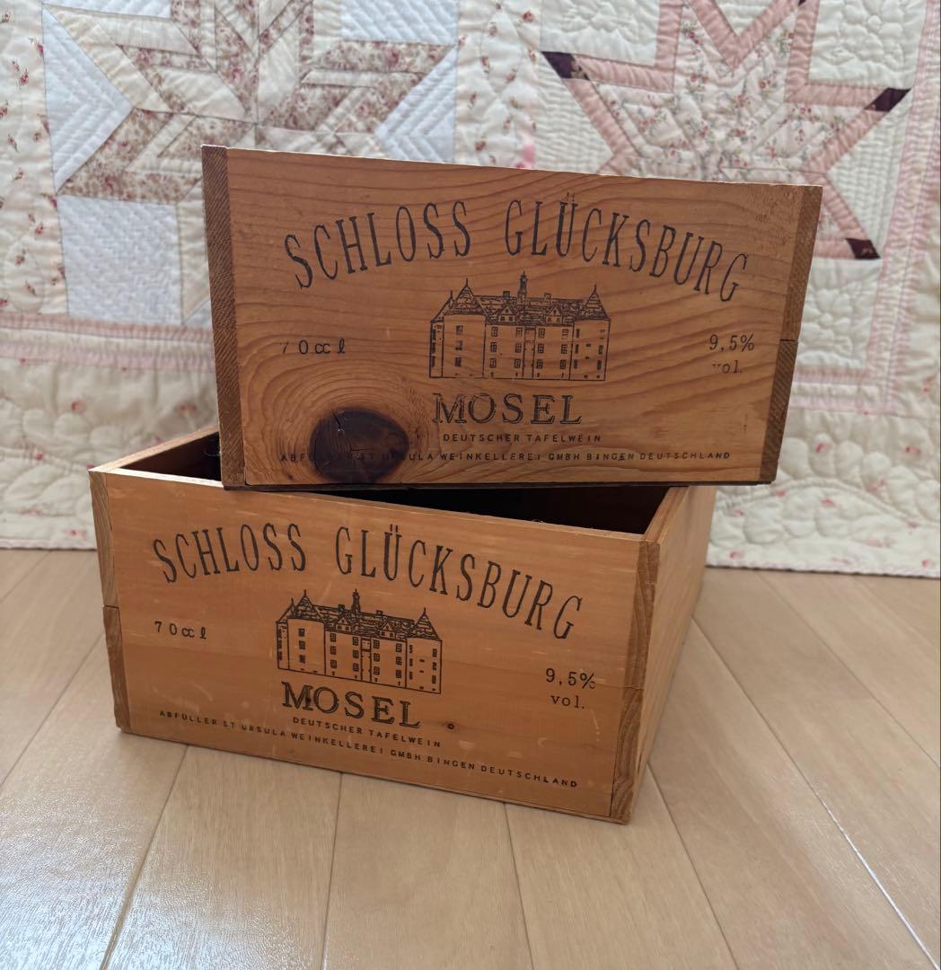 ワイン木箱 ワインボックス 2個セット - メルカリ