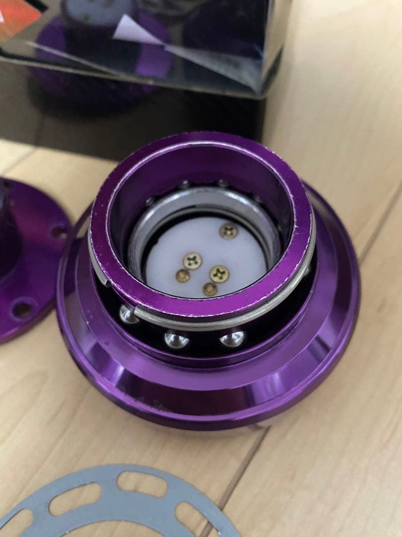 NRGクイックリリース パープル チーン音鳴ります - メルカリ