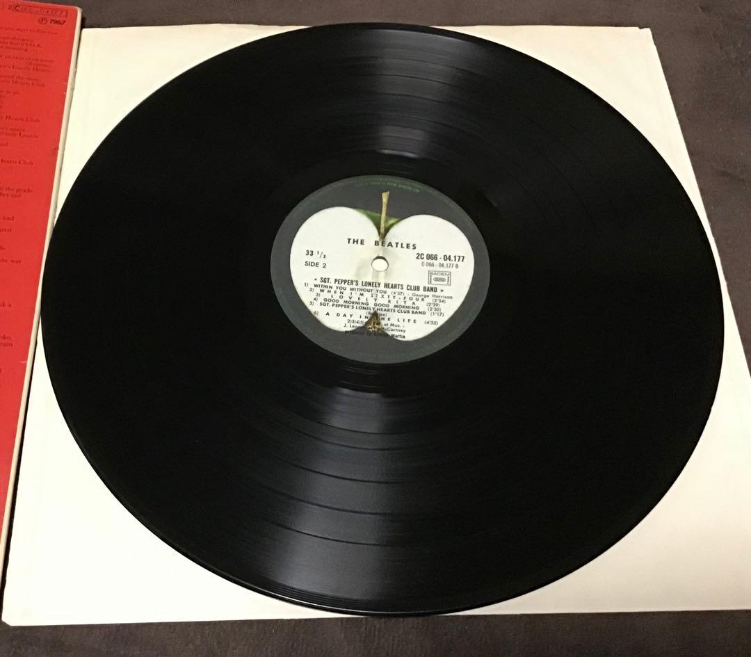 極美LP‼️フランス盤アップル『ビートルズ サージェント・ペッパーズ