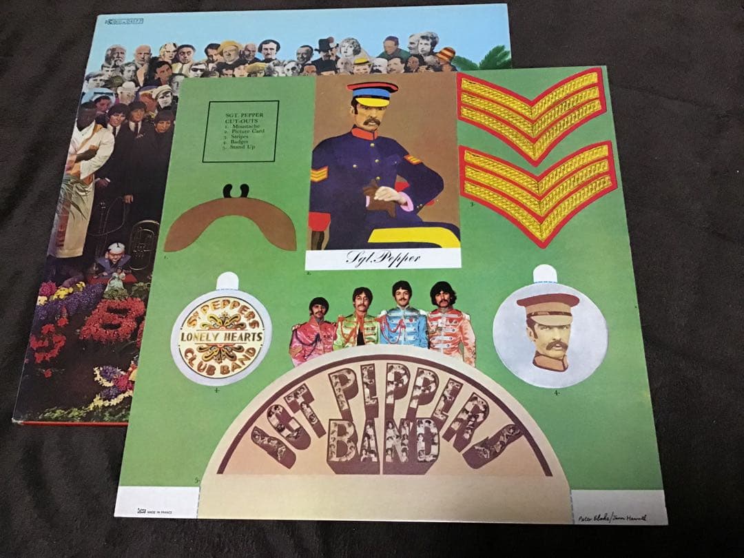 極美LP‼️フランス盤アップル『ビートルズ サージェント・ペッパーズ