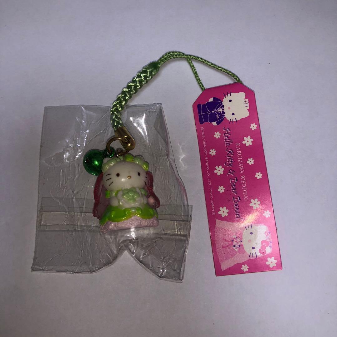 ハローキティ 軽井沢 ウエディング 根付けストラップ - メルカリ