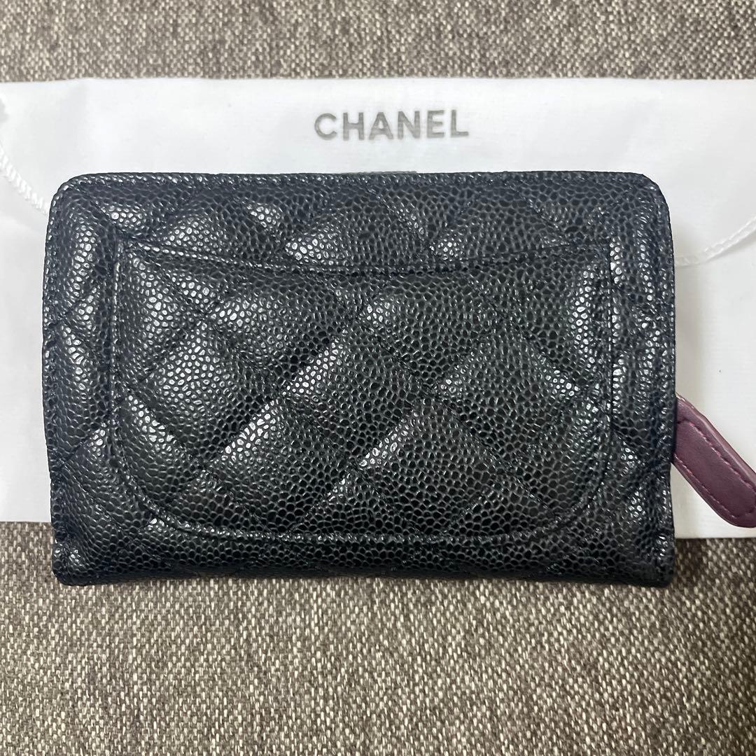 CHANELノベルティ財布 二つ折り - メルカリ