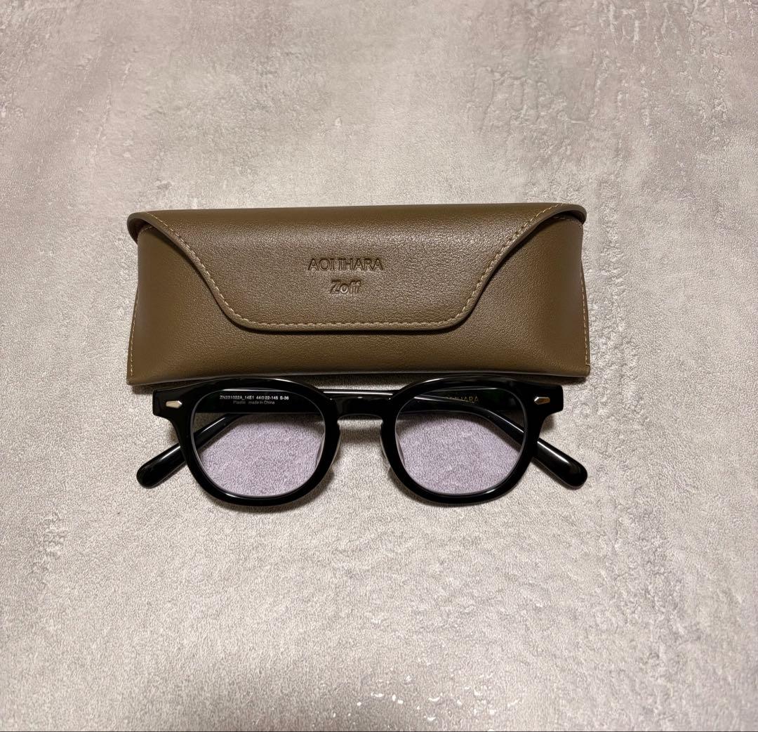 AOI IHARA × Zoff ウェリントン ブラック - メルカリ