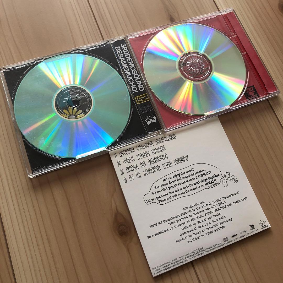 廃盤 HOTSQUALL CD DEMO デモ ホスコ