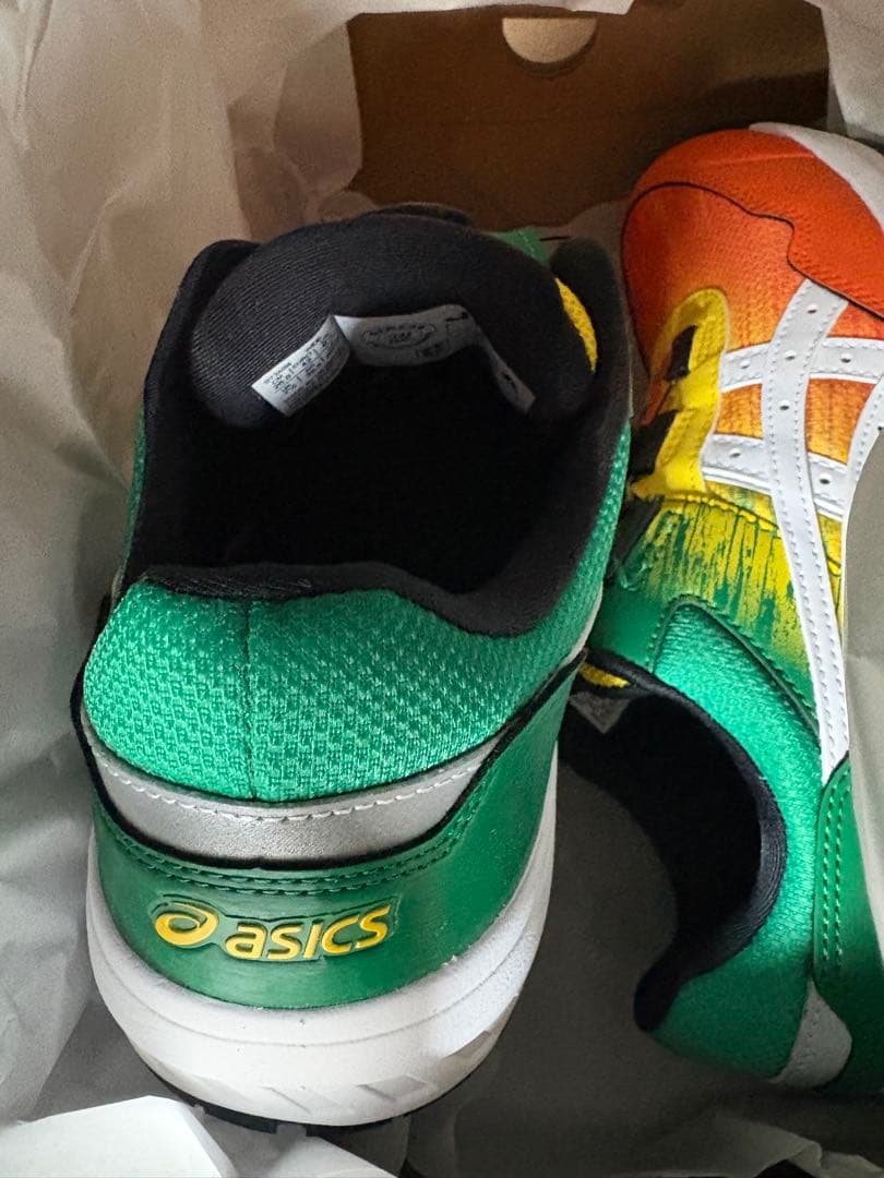 ASICS ウィンジョブ CP209 限定色 ハバネロホワイト 26.0cm