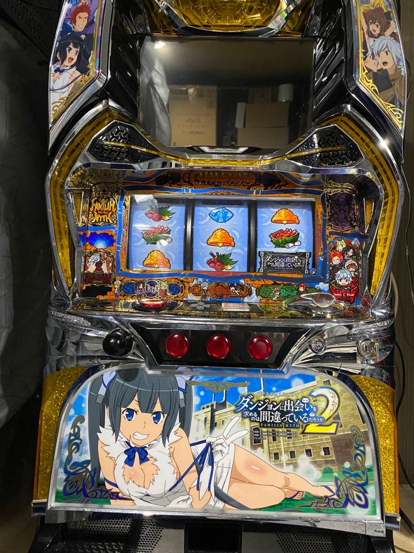 ダンジョンに出会いを求めるのは間違っているだろうか2 パチスロ実機
