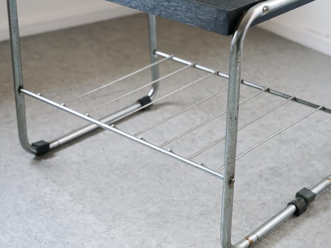 70-80's SHARP vintage アイアンフレーム サイドテーブル