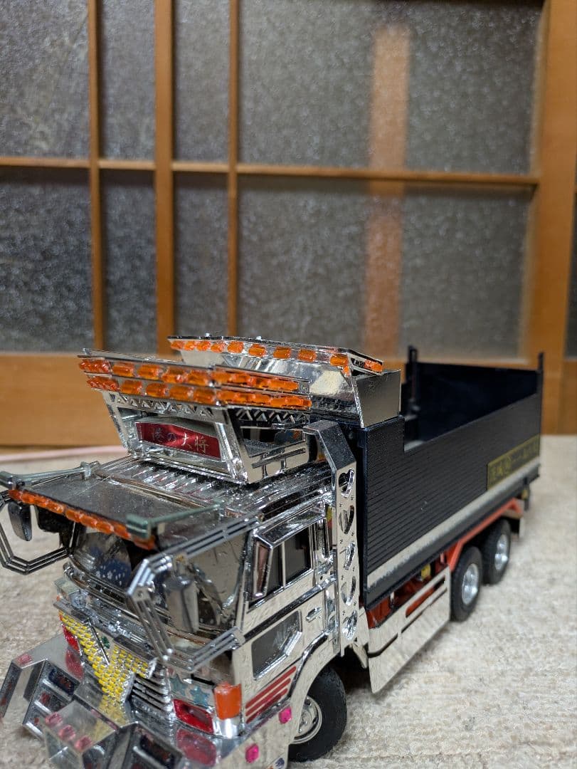 アオシマ日野ドルフィンダンプメッキキャブ - メルカリ