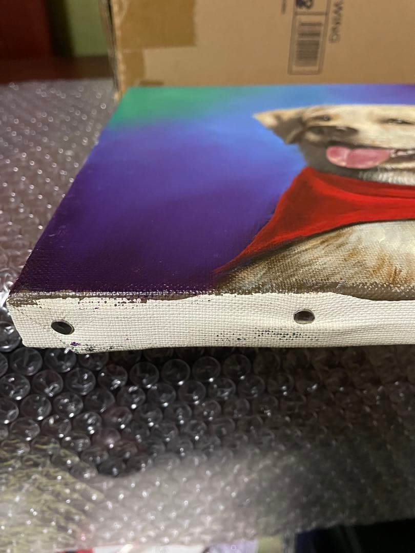 八代亜紀 絵画 真作 赤いバンダナ 偽サイトに⚠️注意⚠️して下さい