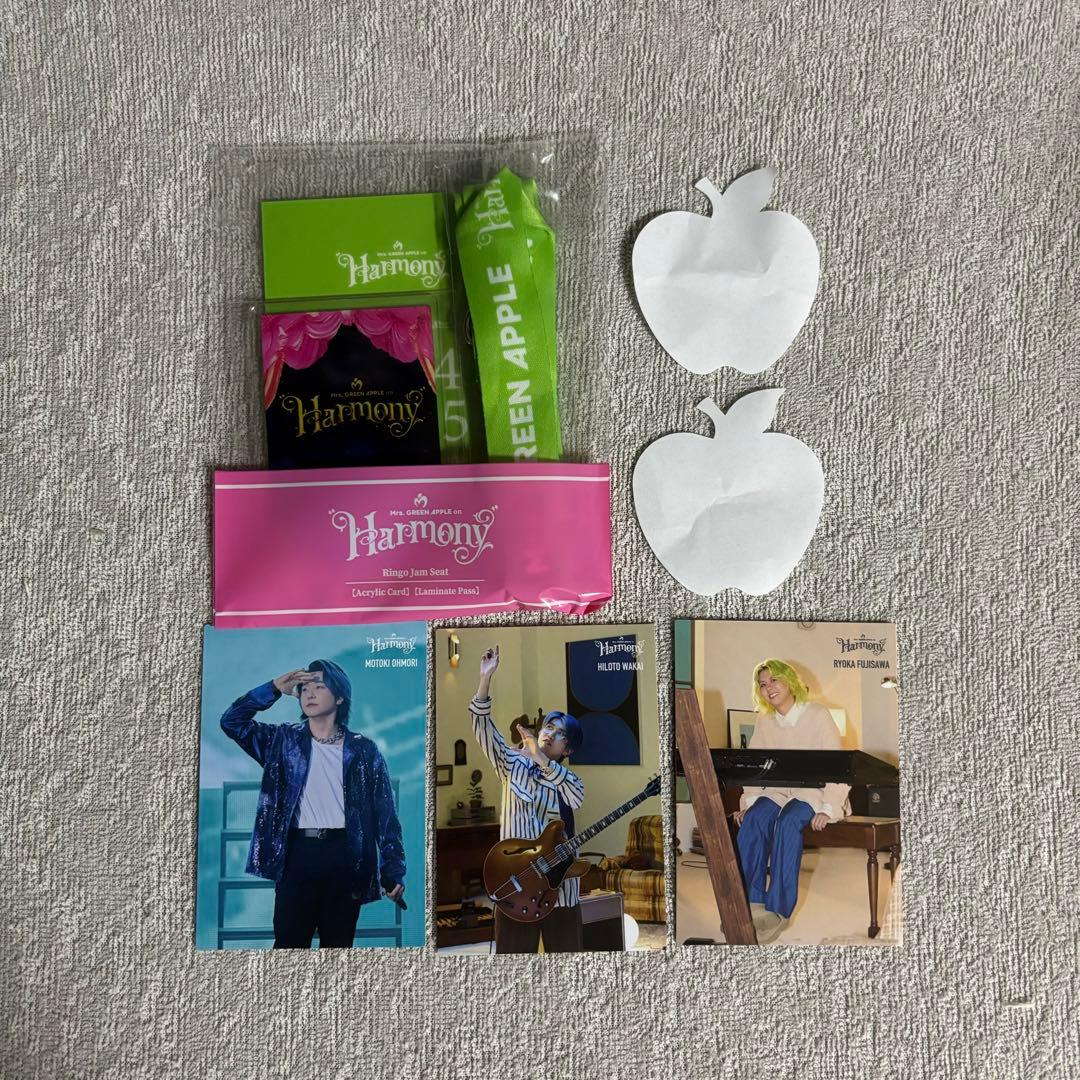 MrsGREENAPPLE harmony Ringo Jamシート特典 - メルカリ