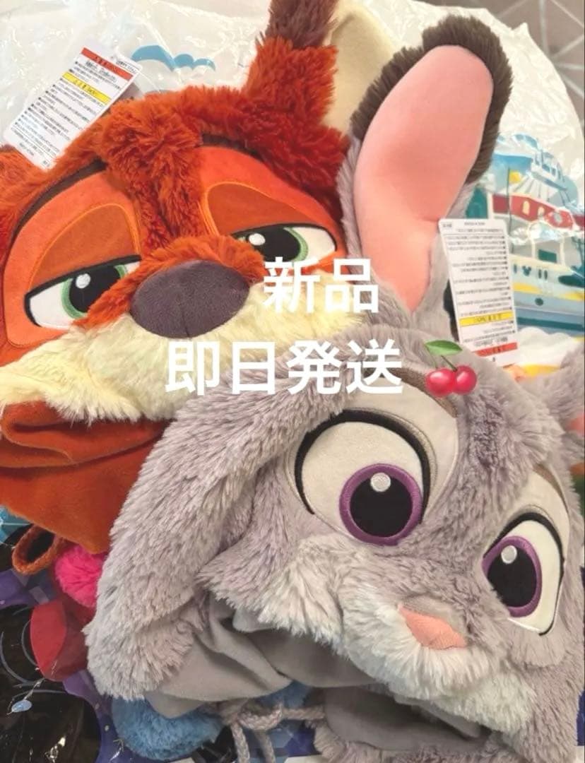 新品 東京ディズニーリゾート ズートピア ニック ジュディ ファン
