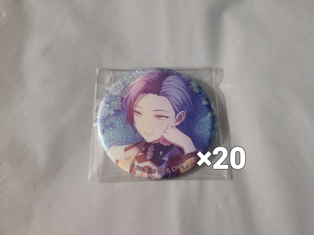 プロセカ グリッター缶バッジ Vol.10A 青柳冬弥 - メルカリ